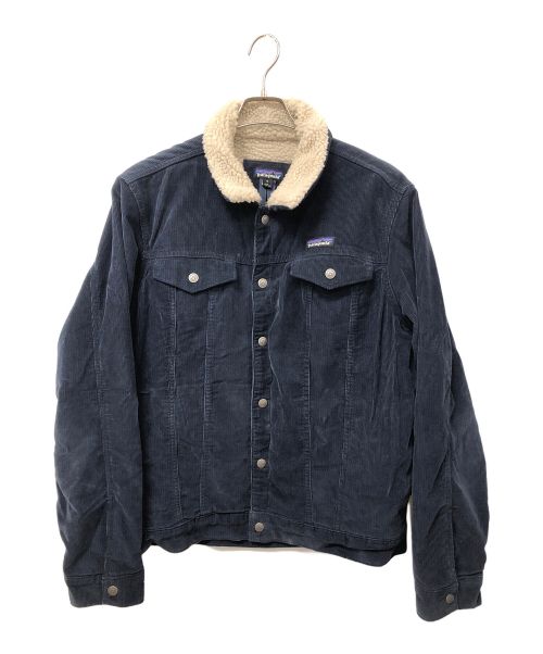 Patagonia（パタゴニア）Patagonia (パタゴニア) Pile Lined Trucker Jkt ネイビー サイズ:XLの古着・服飾アイテム