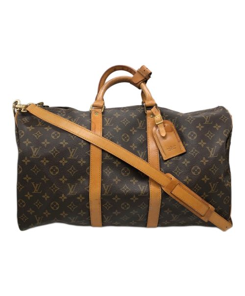 LOUIS VUITTON（ルイ ヴィトン）LOUIS VUITTON (ルイ ヴィトン) キーポル・バンドリエール50 ブラウンの古着・服飾アイテム