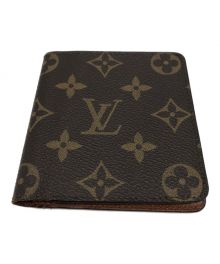 LOUIS VUITTON（ルイ ヴィトン）の古着「ポルトモネ・ビエ・カルト・ブルー」｜ブラウン