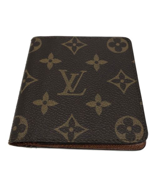 LOUIS VUITTON（ルイ ヴィトン）LOUIS VUITTON (ルイ ヴィトン) ポルトモネ・ビエ・カルト・ブルー ブラウンの古着・服飾アイテム