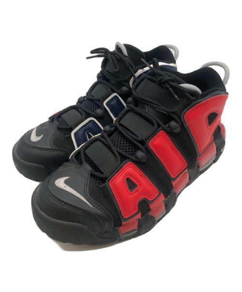 NIKE（ナイキ）NIKE (ナイキ) Air More Uptempo 96 ブラック×レッド サイズ:26cmの古着・服飾アイテム