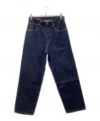 SCYEBASICSサイベーシックス）の古着「Selvedge Denim Wide Leg Jeans」｜インディゴ