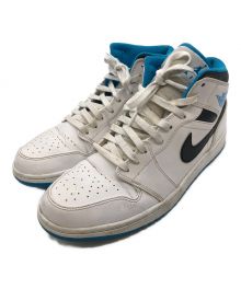 NIKE（ナイキ）の古着「Nike Air Jordan 1 Mid "White/Laser blue"」｜ホワイト