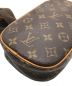 中古・古着 LOUIS VUITTON (ルイ ヴィトン) ポシェットガンジュ ブラウン：55000円