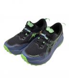 asicsアシックス）の古着「Trabuco Max 3」｜ネイビー×ブラック