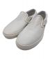 VANS（バンズ）の古着「YEAR OF THE SHEEP SLIP-ON」｜ホワイト