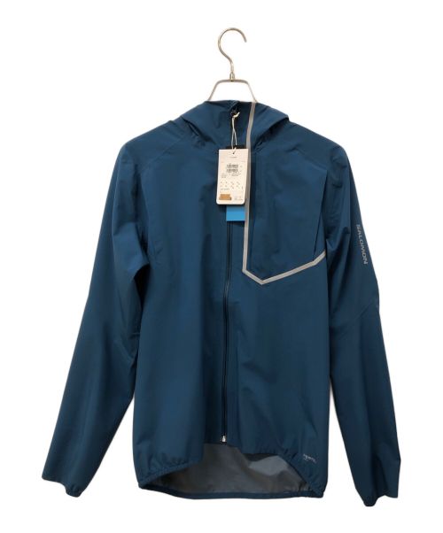 SALOMON（サロモン）SALOMON (サロモン) INFINIUM WINDSTOPPER PRO JACKET ブルー×シルバー サイズ:M 未使用品の古着・服飾アイテム