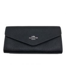 COACH（コーチ）の古着「長財布」｜ブラック