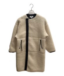 HYKE（ハイク）の古着「FAUX SHEARLING COAT」｜ベージュ