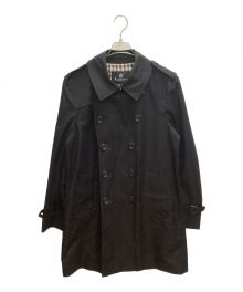 Aquascutum（アクアスキュータム）の古着「ステンカラーコート」｜グレー