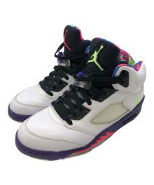 NIKE（ナイキ）の古着「Air Jordan 5 "Alternate Bel-Air"」｜ホワイト×パープル