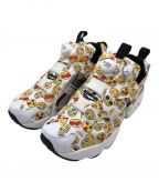 REEBOKリーボック）の古着「INSTAPUMP FURY OG」｜ホワイト×イエロー