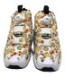 REEBOK (リーボック) INSTAPUMP FURY OG ホワイト×イエロー サイズ:24.5cm 未使用品：6000円