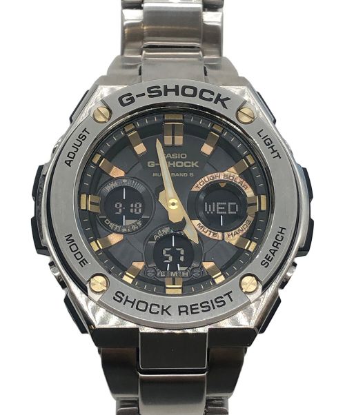 CASIO（カシオ）CASIO (カシオ) G-SHOCK G-STEEL ブラック×ゴールドの古着・服飾アイテム