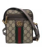 GUCCIグッチ）の古着「OPHIDIA」｜ベージュ×ブラック