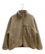 DANTONダントン）の古着「INSULATION Standcollar BOA Jacket」｜ベージュ