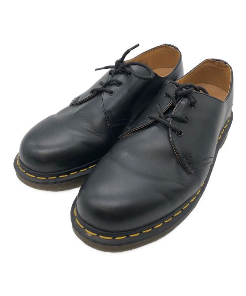 Dr.Martens（ドクターマーチン）Dr.Martens (ドクターマーチン) 3ホールシューズ ブラック サイズ:UK 9の古着・服飾アイテム