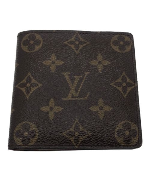 LOUIS VUITTON（ルイ ヴィトン）LOUIS VUITTON (ルイ ヴィトン) ポルトフォイユ・マルコ ブラウンの古着・服飾アイテム