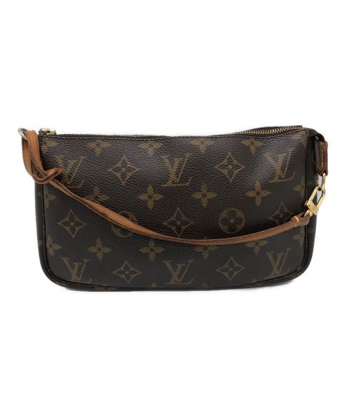 LOUIS VUITTON（ルイ ヴィトン）LOUIS VUITTON (ルイ ヴィトン) ポシェット・アクセソワール ブラウンの古着・服飾アイテム