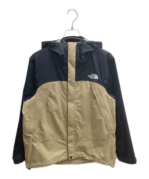 THE NORTH FACE（ザ ノース フェイス）THE NORTH FACE (ザ ノース フェイス) DOT SHOT JACKET ネイビー×ベージュ サイズ:SIZE Sの古着・服飾アイテム