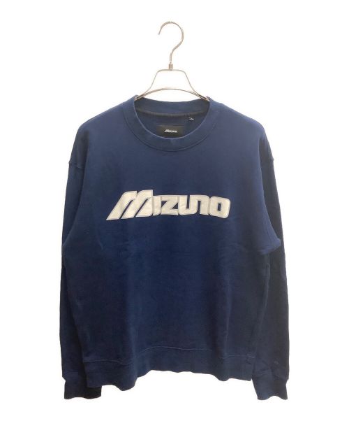 MIZUNO（ミズノ）MIZUNO (ミズノ) NEW VINTAGE GOLF MIZUNO logo スウェット ネイビー サイズ:SIZE Lの古着・服飾アイテム