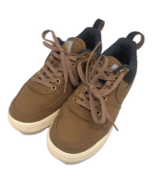 NIKE（ナイキ）NIKE (ナイキ) CARHARTT (カーハート) air force 1 07 prm wip ブラウン サイズ:SIZE 27cmの古着・服飾アイテム