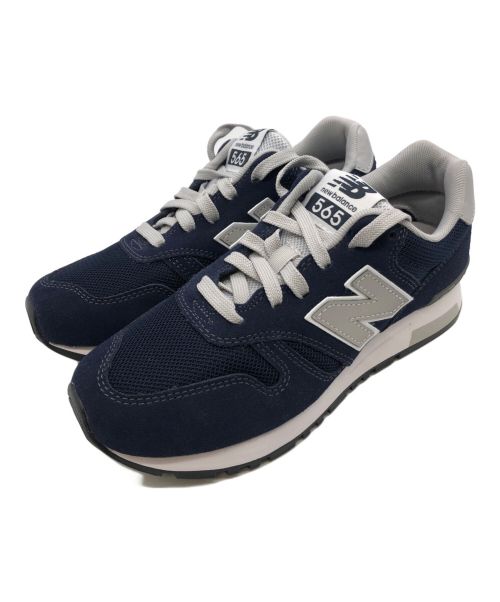 NEW BALANCE（ニューバランス）NEW BALANCE (ニューバランス) ローカットスニーカー ネイビー サイズ:24cmの古着・服飾アイテム