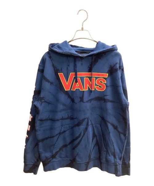 VANS（バンズ）VANS (バンズ) セーラームーン (セーラームーン) プルオーバーパーカー レッド×ブルー サイズ:SIZE XLの古着・服飾アイテム