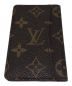 LOUIS VUITTON (ルイ ヴィトン) ポシェットカルトヴィジット ブラウン：10000円