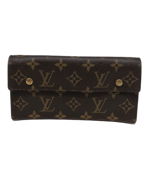 LOUIS VUITTON（ルイ ヴィトン）LOUIS VUITTON (ルイ ヴィトン) ポルトフォイユ・アコルディオン ブラウンの古着・服飾アイテム