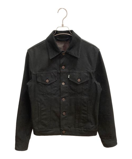 LEVI'S（リーバイス）LEVI'S (リーバイス) FILSON (フィルソン) OIL FINISH TRUCKER JACKET ブラック サイズ:SIZE Sの古着・服飾アイテム