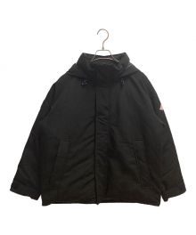 DANTON（ダントン）の古着「ARMY HOODED JACKET」｜ブラック