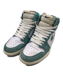 NIKE（ナイキ）の古着「Air Jordan 1 Retro High OG "Turbo Green"」｜ブルー×ホワイト