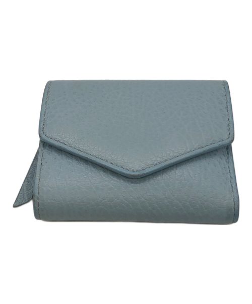 Maison Margiela（メゾンマルジェラ）Maison Margiela (メゾンマルジェラ) ENVELOPE WALLET スカイブルーの古着・服飾アイテム