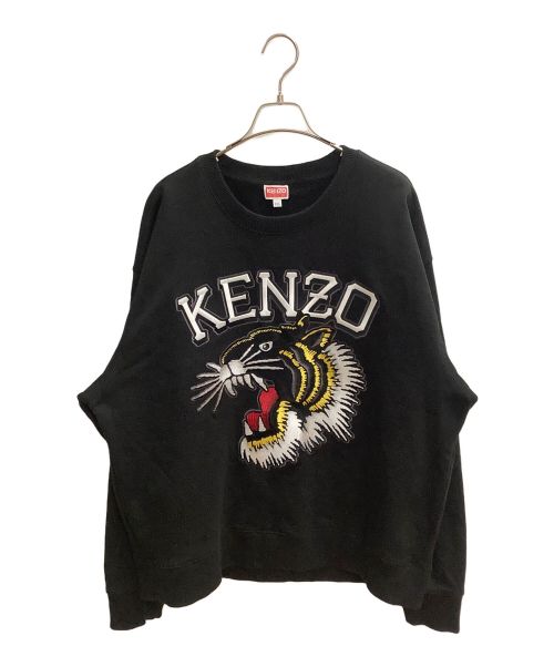 KENZO（ケンゾー）KENZO (ケンゾー) タイガースウェット ブラック サイズ:SIZE XXLの古着・服飾アイテム