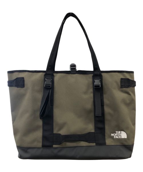 THE NORTH FACE（ザ ノース フェイス）THE NORTH FACE (ザ ノース フェイス) FIELUDENS GEAR TOTE M カーキ×ブラックの古着・服飾アイテム