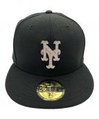 New Eraニューエラ）の古着「MLB Rhinestone Badge」｜ブラック