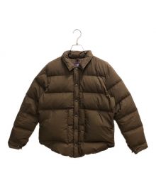 THE NORTHFACE PURPLELABEL（ザ・ノースフェイス パープルレーベル）の古着「Lightweight 65/35 StuffedShirt」｜ブラウン