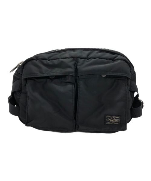 PORTER（ポーター）PORTER (ポーター) TANKER WAIST BAG ブラックの古着・服飾アイテム