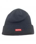 SUPREME×New Eraシュプリーム×ニューエラ）の古着「Logo Beanie」｜ネイビー×レッド