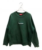 SUPREMEシュプリーム）の古着「Box Logo Crewneck」｜グリーン