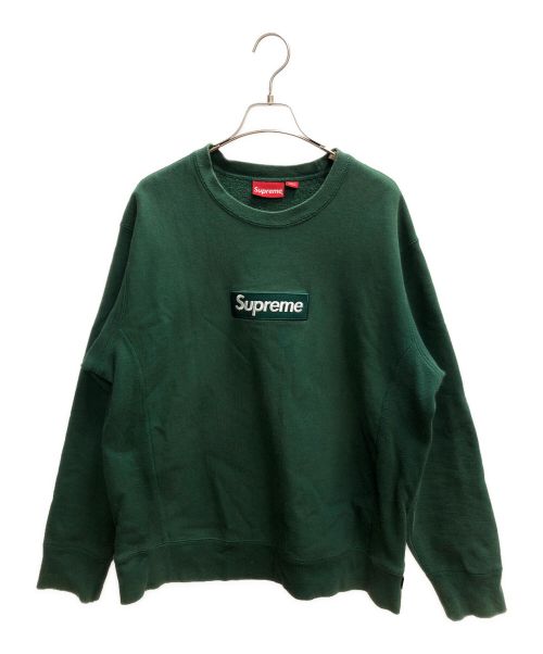 SUPREME（シュプリーム）SUPREME (シュプリーム) Box Logo Crewneck グリーン サイズ:SIZE Lの古着・服飾アイテム