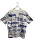 Supreme (シュプリーム) Multi Logo Tee ホワイト×ブルー サイズ:XL：8000円