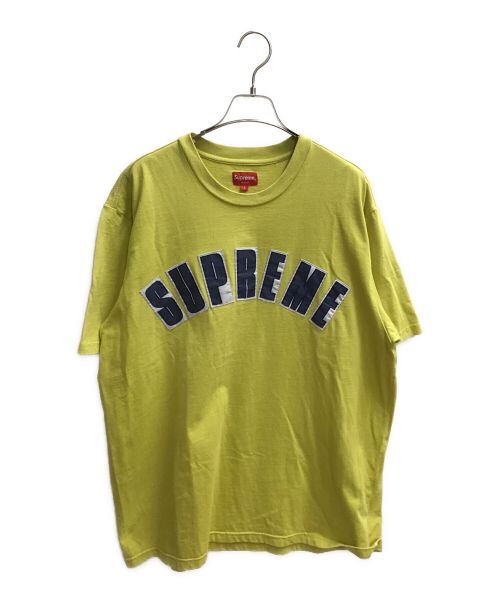 SUPREME（シュプリーム）SUPREME (シュプリーム) Arc Applique Tee イエロー サイズ:SIZE Lの古着・服飾アイテム