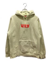 SUPREME（シュプリーム）の古着「Box Logo Hooded Sweatshirt」｜イエロー×オレンジ