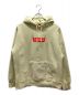 Supreme（シュプリーム）の古着「Box Logo Hooded Sweatshirt」｜イエロー×オレンジ