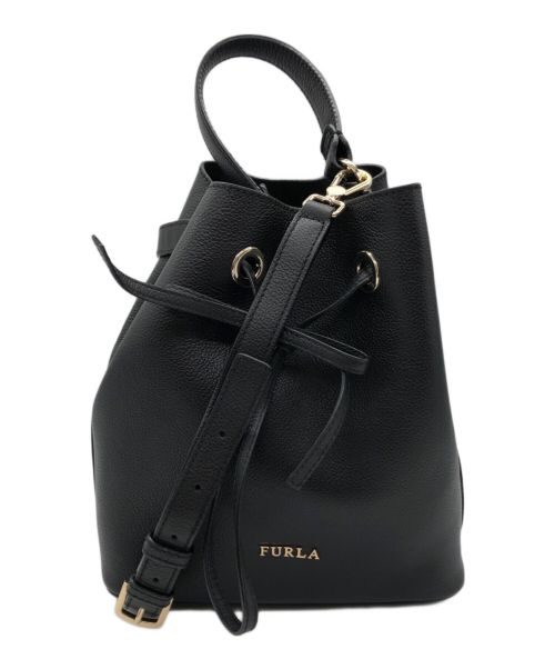 FURLA（フルラ）FURLA (フルラ) 2WAYバッグ ブラックの古着・服飾アイテム