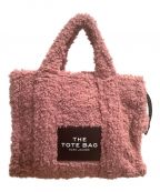 MARC JACOBSマークジェイコブス）の古着「THE TEDDY SMALL TOTE BAG」｜ピンク×ブラック