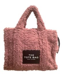 MARC JACOBS（マークジェイコブス）の古着「THE TEDDY SMALL TOTE BAG 」｜ピンク×ブラック