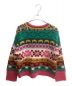 Kate Spade (ケイトスペード) Flower Intarsia Sweater ピンク×グリーン サイズ:SIZE S：7000円